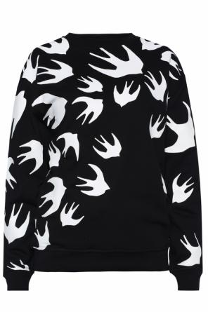 Bluza z nadrukiem jaskółek, zdjęcie 1 Bluza z nadrukiem jaskółek od McQ Alexander McQueen